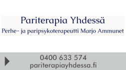 Tmi Paripsykoterapeutti Marjo Ammunet logo